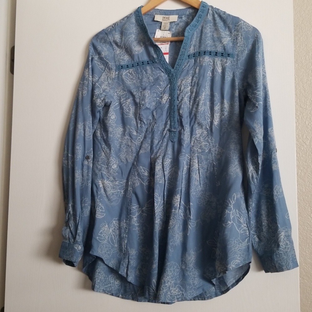 Vintage America Blues blouse